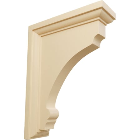 Ekena Millwork 2 1/2"W x 6"D x 8"H Medium Thompson Wood Bracket, Maple BKTW02X06X08TMMA